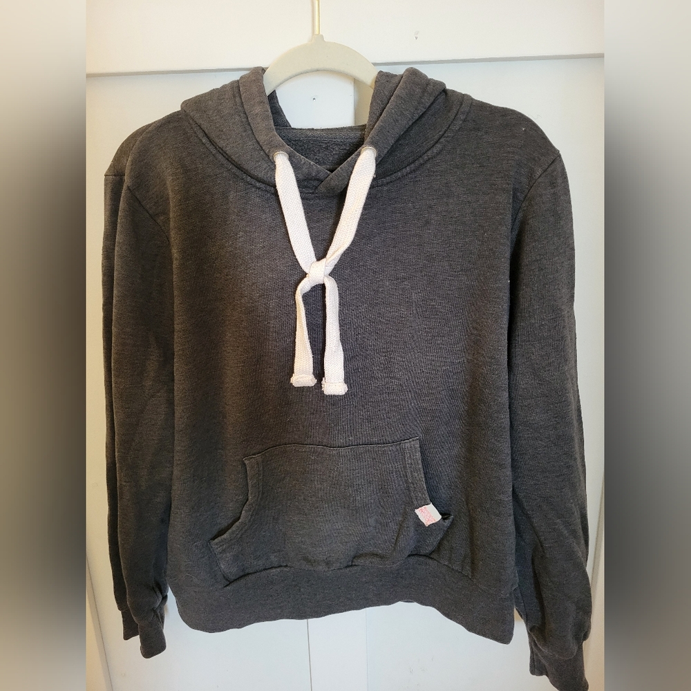 Women's Reflex Pull Over Hoodie, Dark Gray Size L